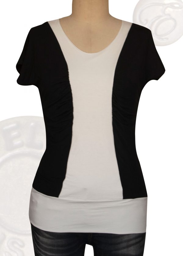 Casual Colour Block Knit Top