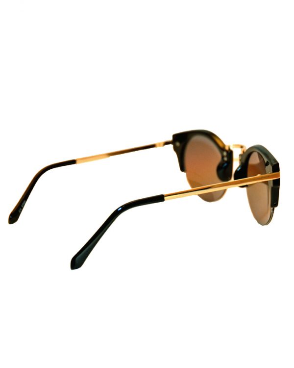 Unisex Tortoise Shell Frame With Polarized Lens
