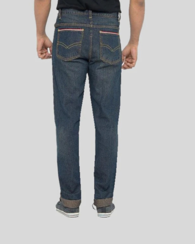 Men’s Vintage Wash Straight Cut Denim Jeans by Element Jeans Co. 12 oz slub denim straight Cut Vintage wash jeans with olive overdye, permanent whiskers, and sandblasted to give the perfect vintage look. Element Jeans Co., Men's Vintage Wash Straight Cut Denim Jeans are a fashionable and stylish option for those looking for a pair of jeans that provide both comfort and a vintage look.