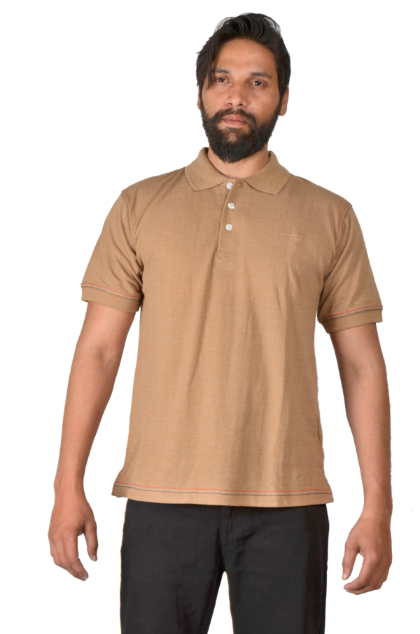 Young Men Short Sleeve Polo Shirt