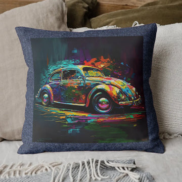 Classic Car Inspired Denim cushion covers for vintage and Classic Car and Bike lovers. Ideal for lounges, man caves and offices etc.&nbsp;
