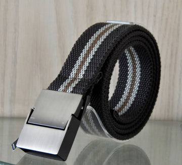 Elevate your look with our sick leather and canvas belts!&nbsp;&nbsp;Perfect for adding a finishing touch to your outfit, our belts blend fashion and function.