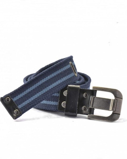 BLUE COTTON CANVAS BELT