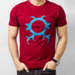 Burgundy “Elements Of Nature” Graphic Tee