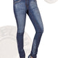 Indigo Butt lifting skinny jeans