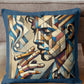 Cigar theme Denim Cushion Covers