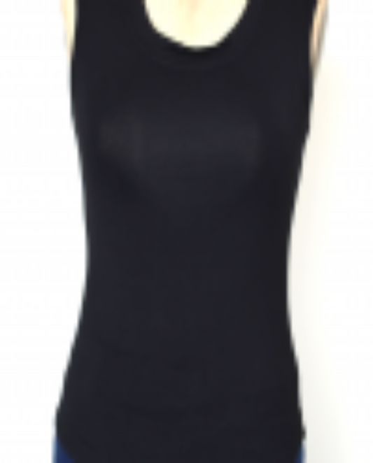 Black Sleeveless soft knit camisole