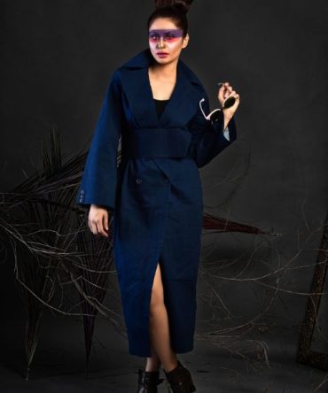 Women’s Denim Trench Coat