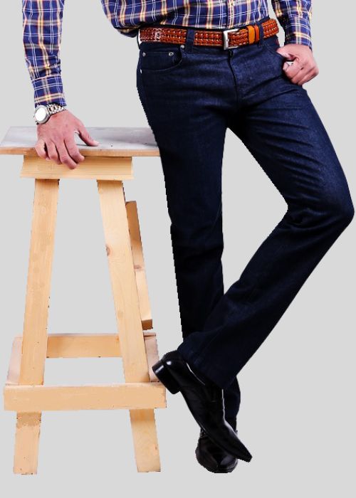 Midnight Blue Rinse Wash Slim Fit Jeans