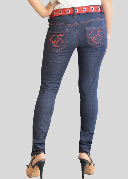 Dopamine Jeans Red Skinny