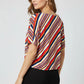 Multi Colour Stripe women’s knit Top