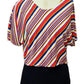 Multi Colour Stripe women’s knit Top