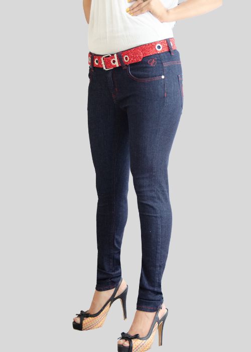 Dopamine Jeans Red Skinny