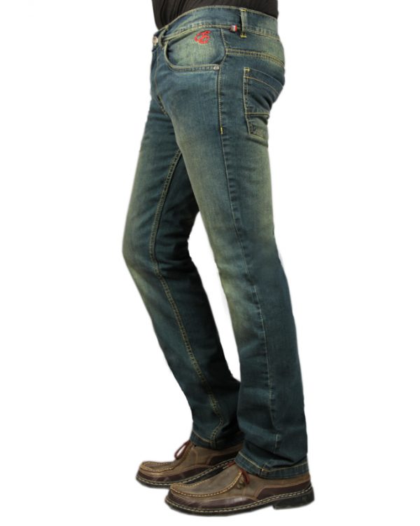 Men’s Olive Roadsters Comfort Denim Slim Fit Jeans