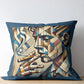 Cigar theme Denim Cushion Covers