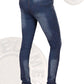 Indigo Butt lifting skinny jeans