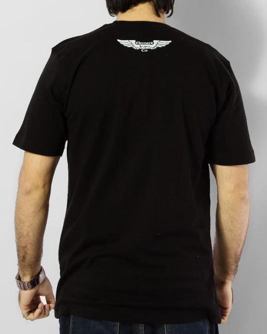 Black T-shirt with “The Original” Elements of Nature Print