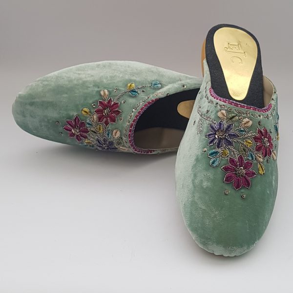 Mint Velvet Mule Shoes with embellishment