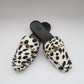 Animal Printed Velvet Mules