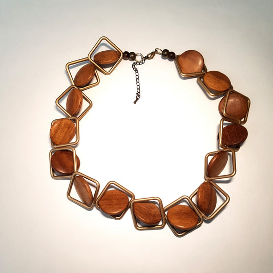 Handcrafted Wooden Necklace