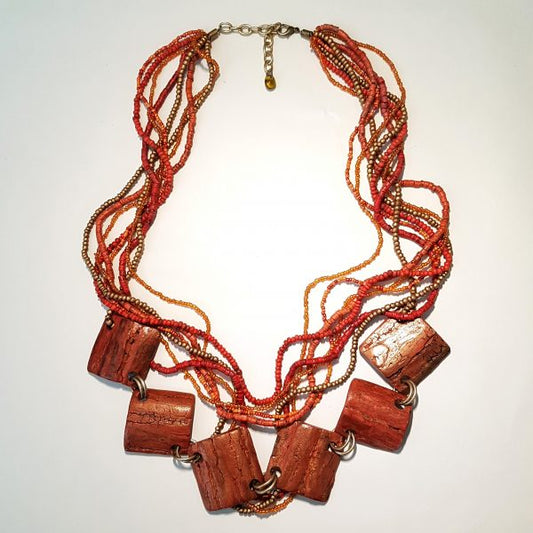 Handcrafted Wooden Necklace