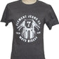 Tee Charcoal Heather Moto Riders Graphic