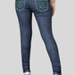 Dopamine Green Skinny Jeans