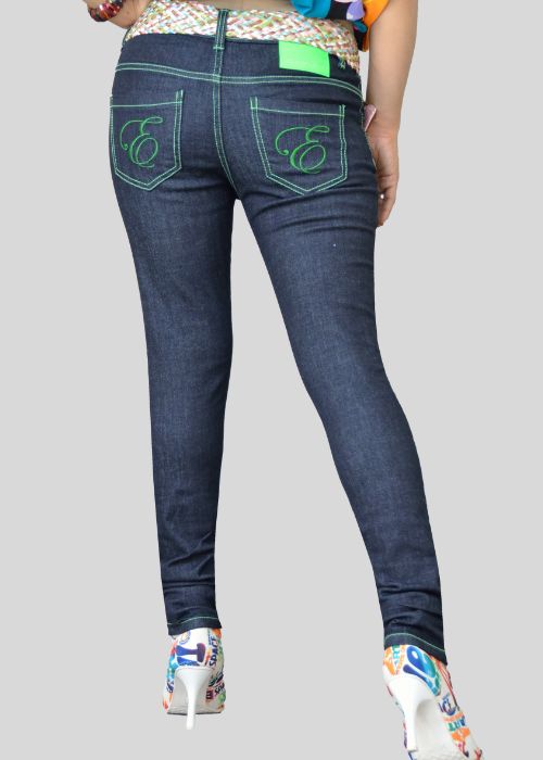 Dopamine Green Skinny Jeans