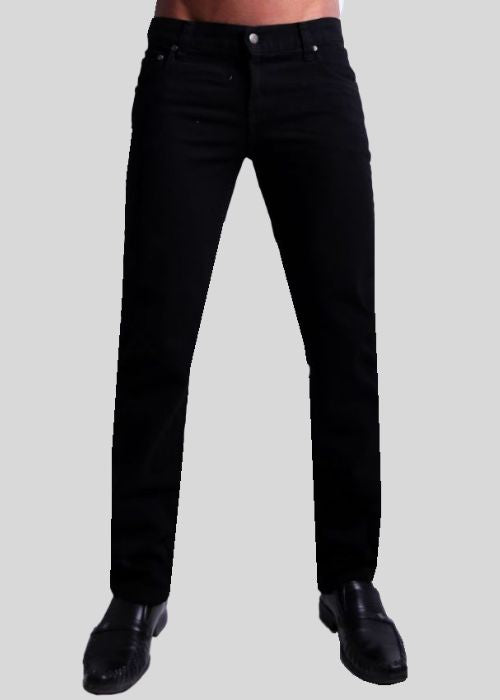 Men’s Black Low Rise Comfort Fit Jeans