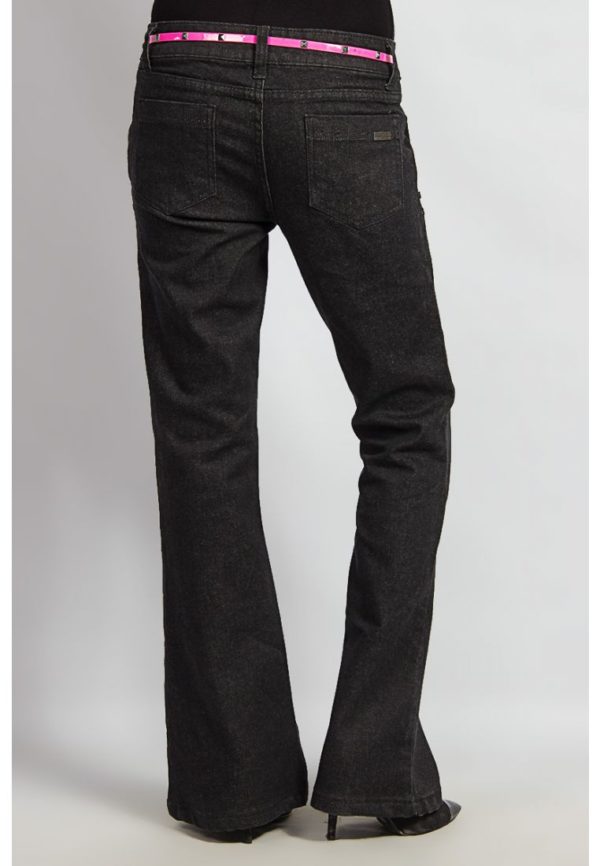 Black Flared Jeans