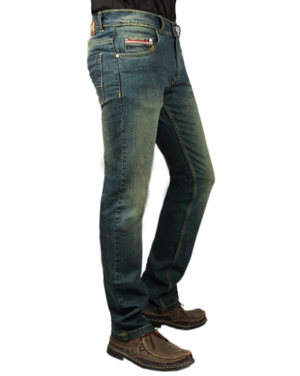 Men’s Olive Roadsters Comfort Denim Slim Fit Jeans