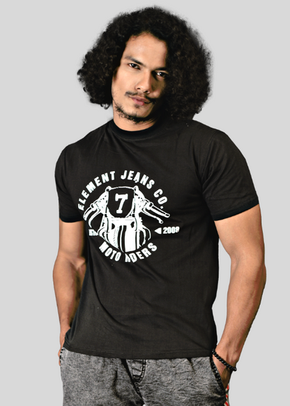 Black Moto Riders Graphic Tee