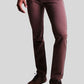 Brown Low Rise Slim Fit Twill Jeans