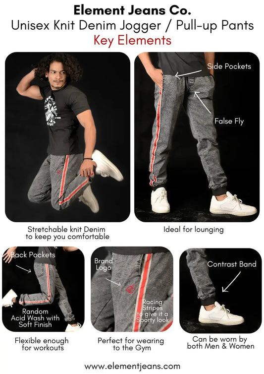 Men’s Dark Wash Classic Cut Denim Jeans