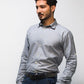 Gray Color Long sleeve Linen Shirt