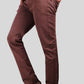 Brown Low Rise Slim Fit Twill Jeans