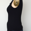 Black Sleeveless soft knit camisole