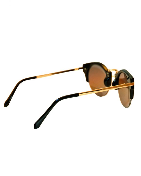 Brown Unisex Tortoise Shell Frame With Brown Polarized Lens