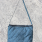 Denim Quilted Cross body sling bag