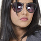 Black & Grey Tortoise Shell Vintage Club Master Sunglasses