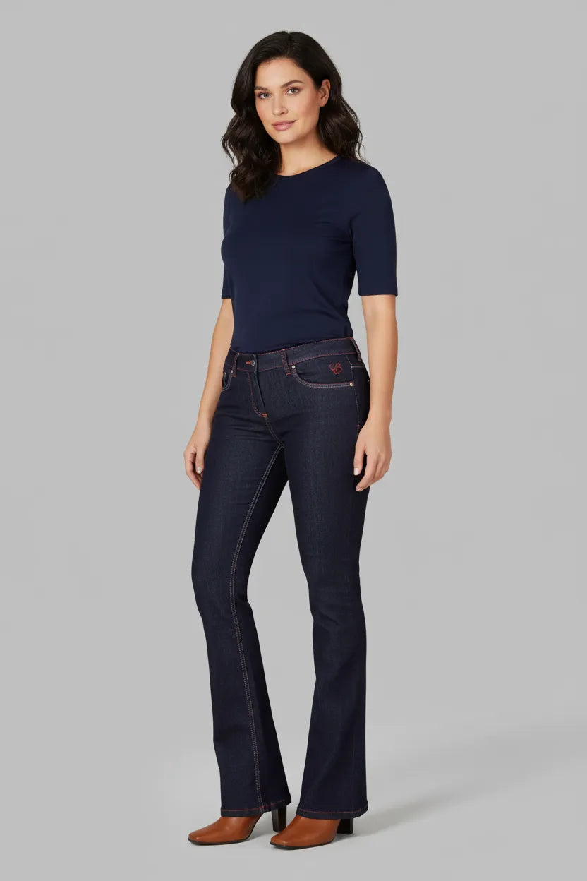 Antico Classic Skinny Boot Cut Jeans