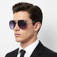 Aviator Sunglasses Black Polarized Lens