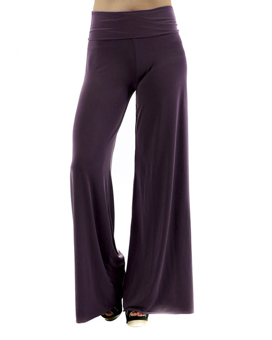 PURPLE PALAZZO PANTS