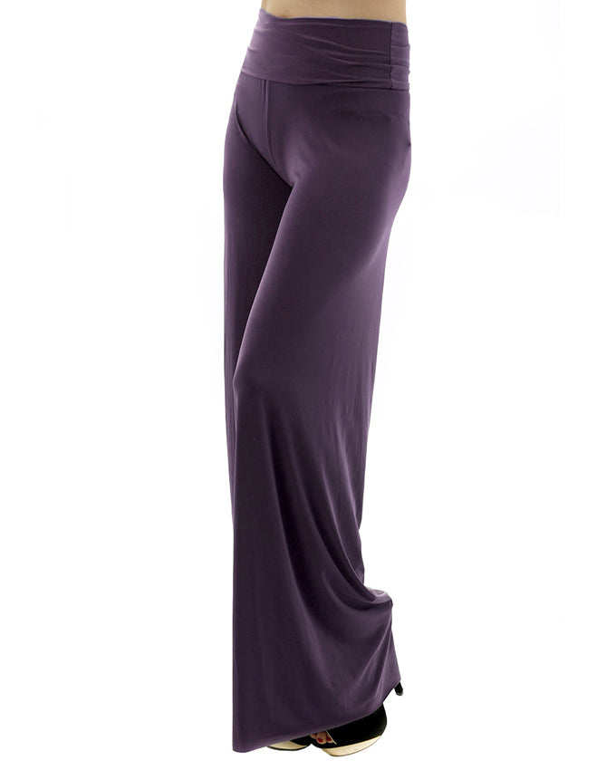 PURPLE PALAZZO PANTS