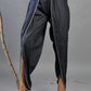 Denim Harem Pants with crystallized edging
