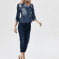Biker Style Denim Top
