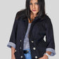 Black Knitted Sailor Jacket
