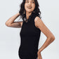 Black Sleeveless soft knit camisole