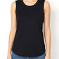 Black Sleeveless soft knit camisole