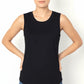 Black Sleeveless soft knit camisole